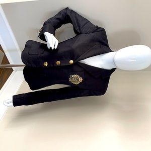 Lauren Ralph Lauren Navy Blazer with Gold Accents